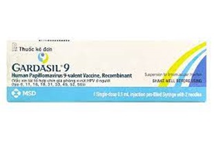 Vắc xin GARDASIL 9 (Mỹ) 9 tuýp
