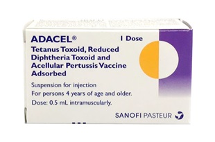 Vắc xin ADACEL (Canada) phòng bệnh bạch hầu – ho gà – uốn ván