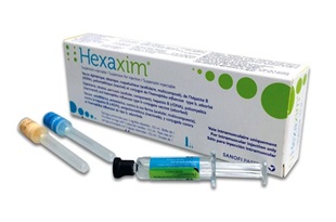 Vắc xin 6 trong 1 HEXAXIM của Pháp